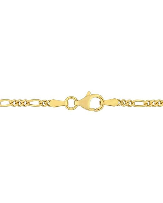 Amour Metallic 2.2Mm Figaro Chain Necklace