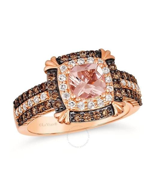 Le Vian Pink Ladies Peach Morganite Rings Set