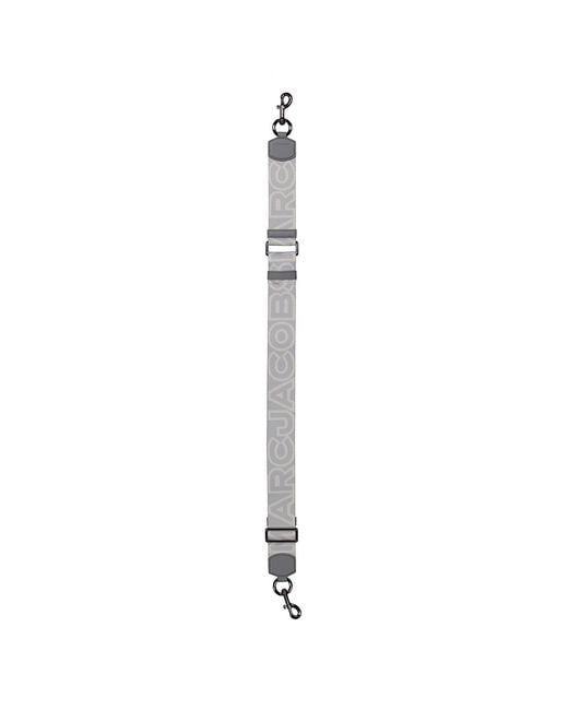 Marc Jacobs Metallic Wolf The Outline Logo Webbing Strap