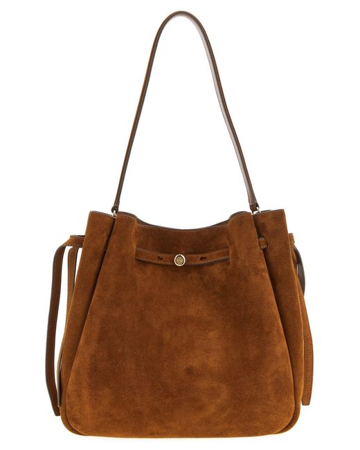 Tory Burch Brown 'Romy' Bucket Bag