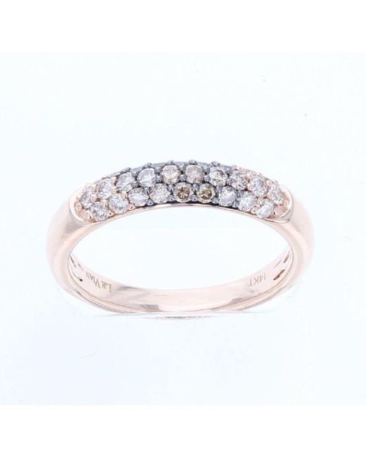 Le Vian White Ladies Chocolate Ombre Rings Set