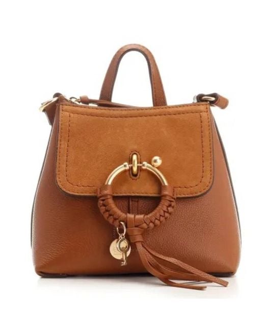 See By Chloé Brown Caramel Joan Backpack