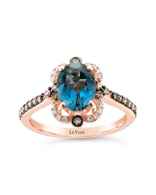 Le Vian Ladies Royal Blues Cocktail Rings Set for men