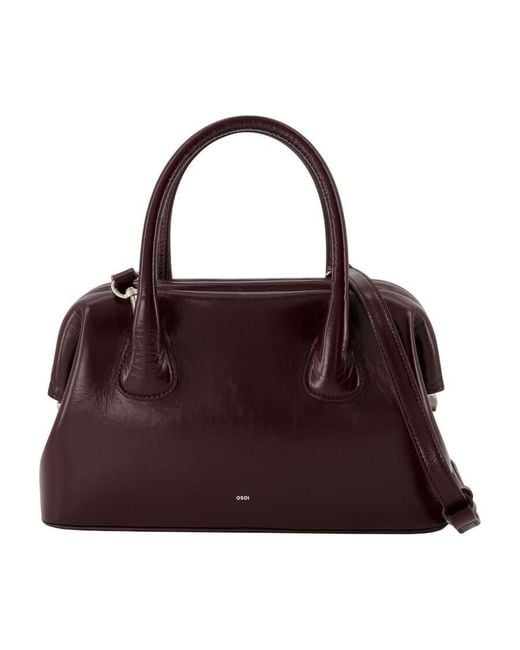OSOI Purple Shoulder Bag Burgundy for men