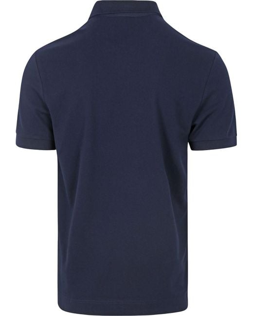 Lacoste Blue Regular Fit Polo Shirt, Brand Size 2 (Xs) for men