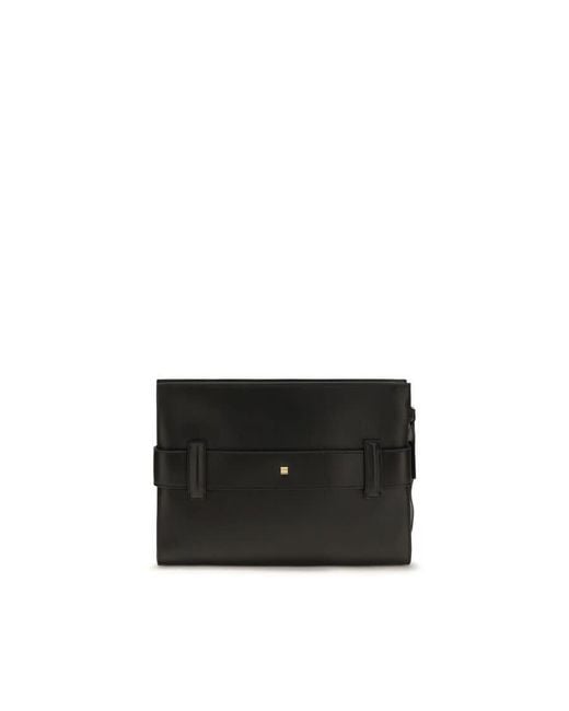 Balmain Black Anthem Clutch