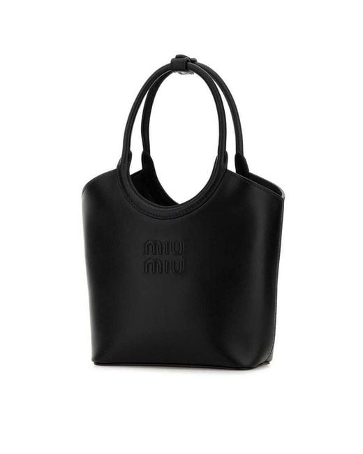 Miu Miu Black Ivy Shoulder Bag