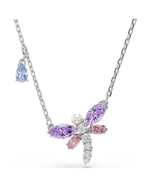 Swarovski Metallic X Ariana Grande Dragonfly Necklace