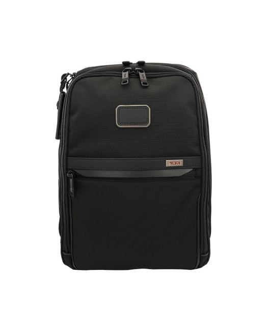 Tumi Black Alpha 3 Slim Backpack for men