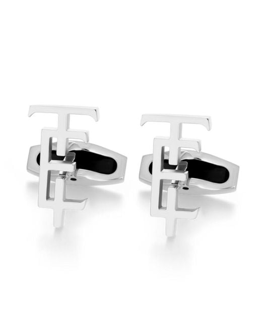Thomas Earnshaw Black Celestial Monogram Cufflink for men