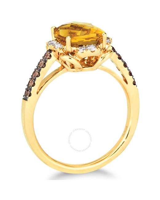 Le Vian Metallic Cinnamon Citrine Rings Set