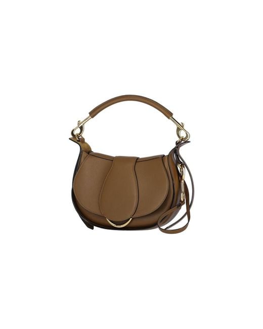 Chloé Brown Chlo Ride Shoulder Bag