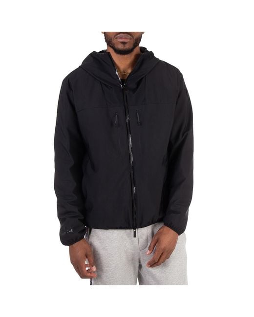 Moncler Black Foreant Short Hooded Down Jacket, Brand Size 6 for men