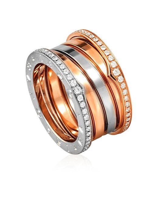BVLGARI Multicolor B.Zero1 18Kt Rose And Ring, Brand