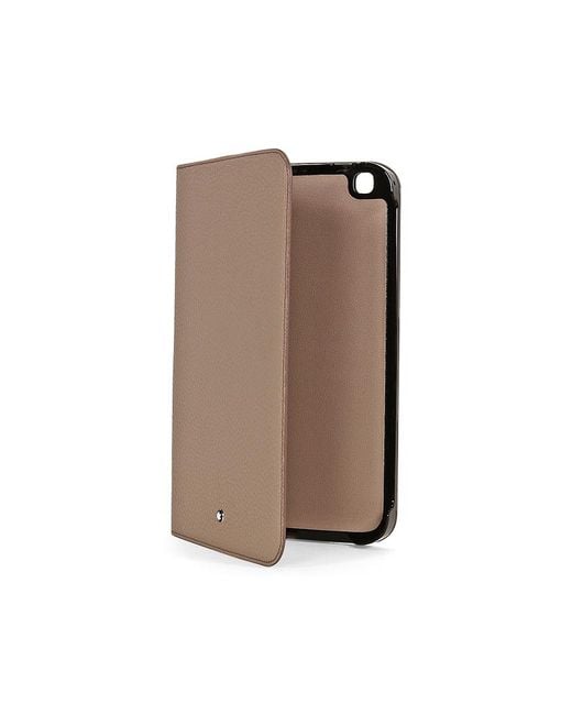Montblanc Brown Meisterstuck Selection Leather Case For Samsung Galaxy Tab 3 111506 for men