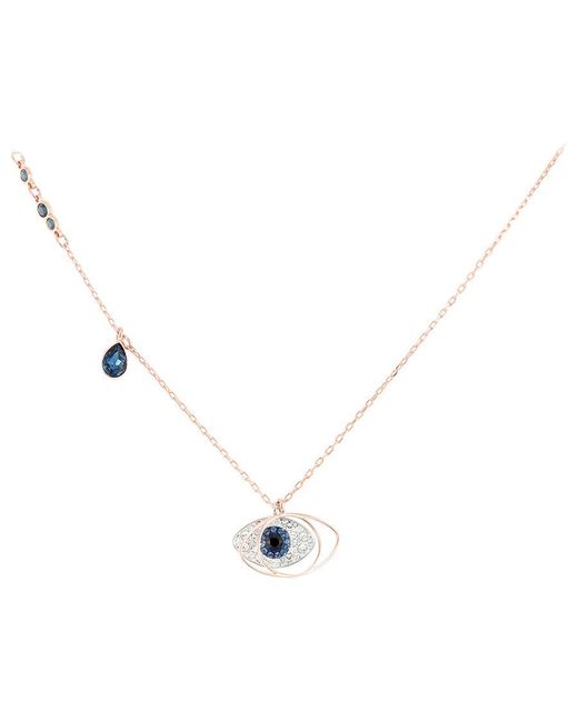Swarovski Metallic Duo Evil Eye Pendant 5172560
