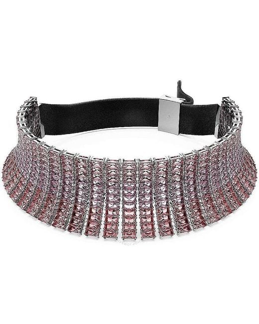 Swarovski Black Matrix Baguette Cut Choker