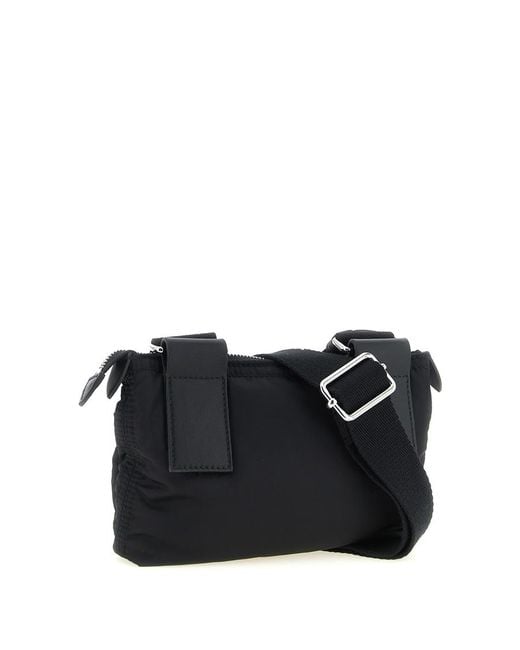 Maison Margiela Black Zip Camera Crossbody Bag for men