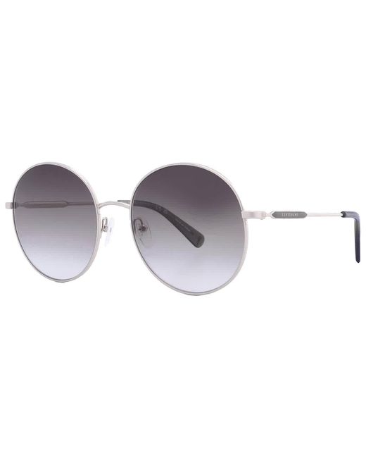 Longchamp Gray Grey Gradient Round Sunglasses Lo143s 711 58