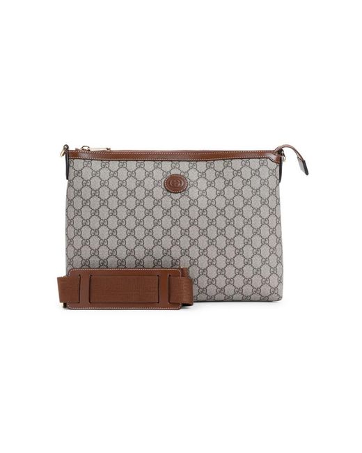 Gucci Gray Crossbody Bag for men