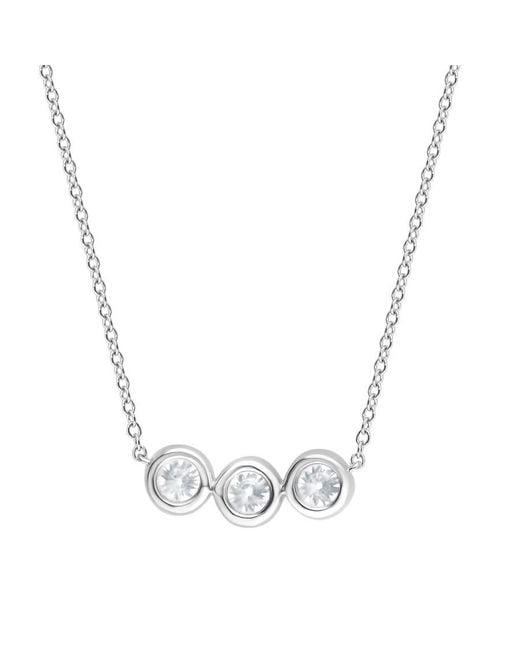 Brilliant Diamond Metallic 14Kt 0.80 Carat Lab Grown Diamond Necklace For