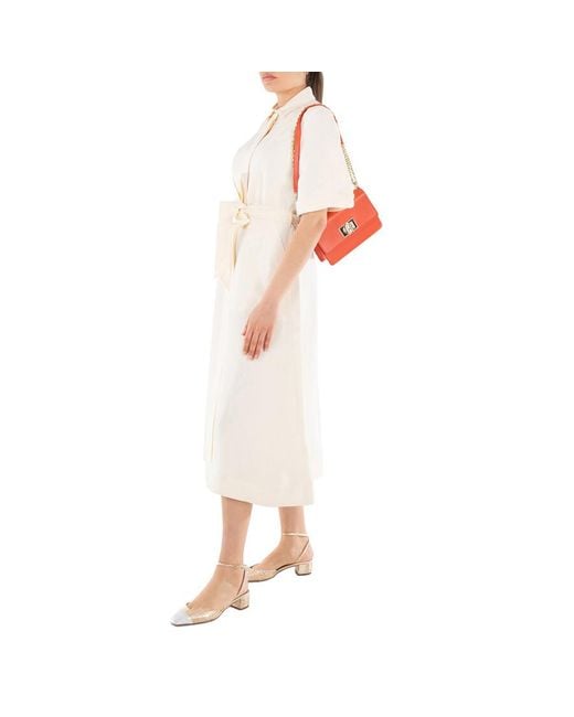 Furla Orange 1927 Mini 20 Crossbody Bag