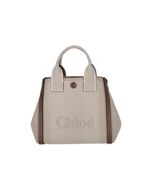 Chloé Natural Bags Cotton