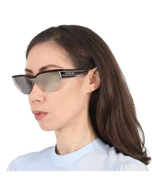 Dior Brown Pale Smoke Shield Sunglasses Club M3u 55a5 99