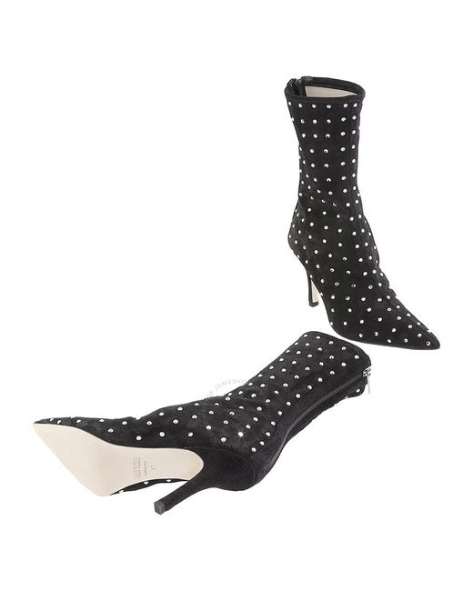 Paris Texas Black Diamond Holly Mama Ankle Boots