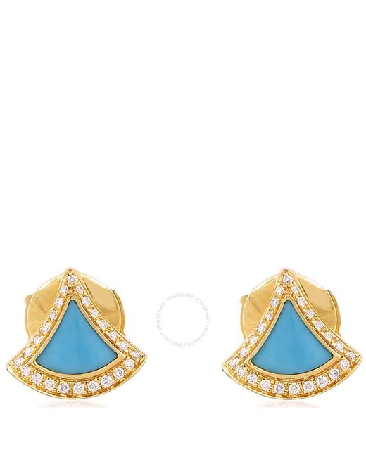 BVLGARI Blue Divas Dream 18 Kt Earrings