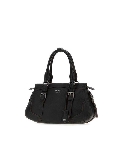 Prada Black Milano Shoulder Bag