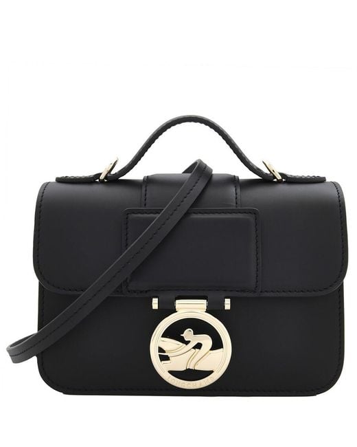 Longchamp Black Box-Trot Xs Crossbody Bag