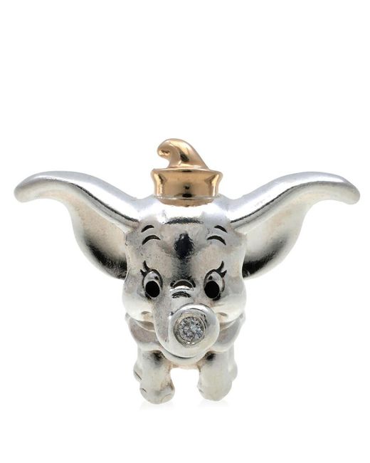 Pandora Metallic Disney 100Th Anniversary Dumbo Lab-Grown Diamond Charm
