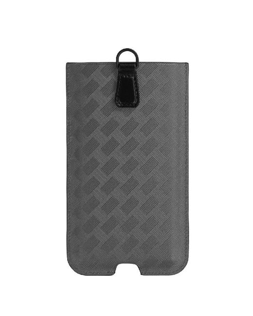 Montblanc Gray Extreme 3.0 Leather Phone Case