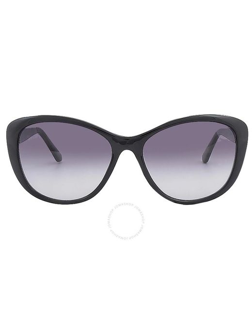 Calvin Klein Multicolor Grey Butterfly Sunglasses Ck19560s 001 57