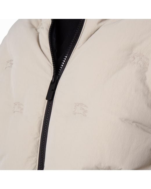 Burberry Green Ekd Nylon Puffer Jacket