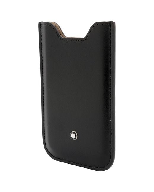 Montblanc Black Leather Meisterstuck Iphone 4S Case
