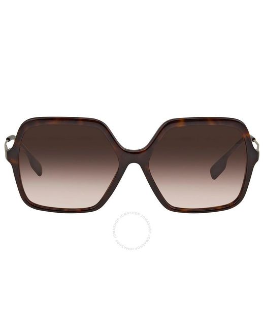 Burberry Brown Gradient Square Sunglasses Be4324 300213 59