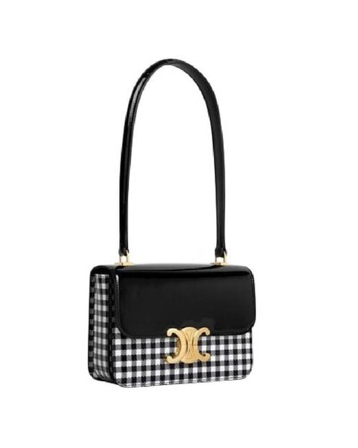 Céline Black Garance Bag Is Crafted