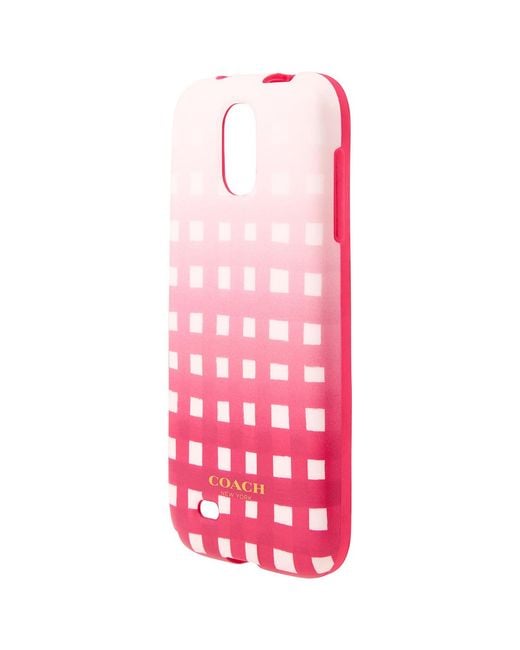 COACH Pink Samsung Galaxy S4 Case