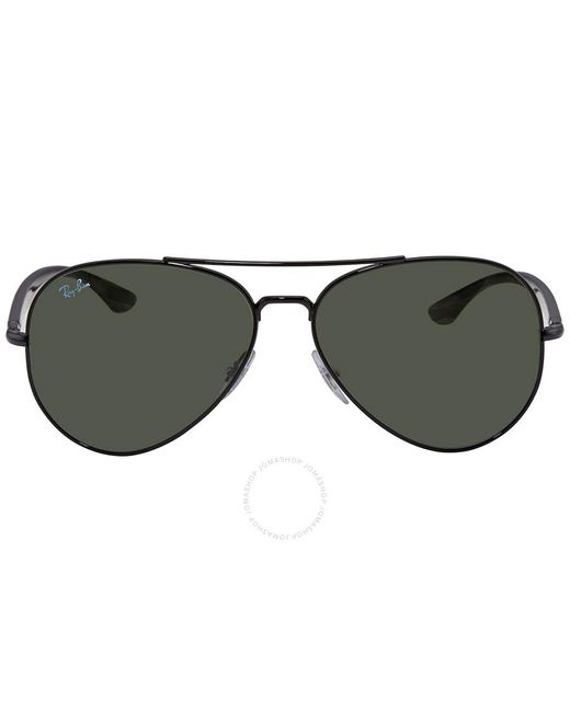 Ray-Ban Brown Green Classic G-15 Aviator Sunglasses