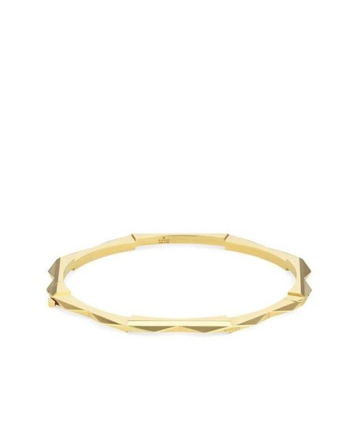 Gucci Metallic Link To Love Studded Bracelet