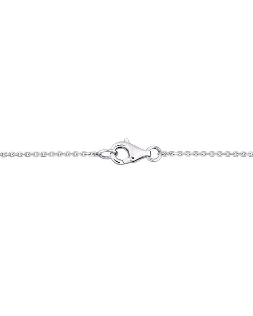 Created Forever Metallic 5/8Ct Tw Lab-Grown Diamond 5-Stone Necklace