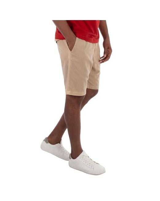Tommy Hilfiger Red Drawstring Chino Shorts, Waist for men