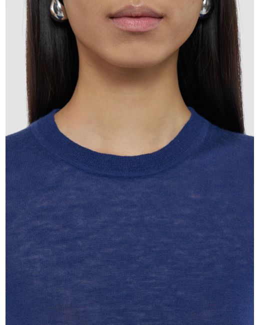 Joseph Blue Cashair Top