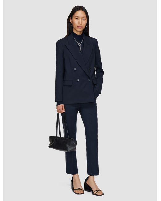 Joseph Blue Tailoring Wool Stretch Jaden Jacket