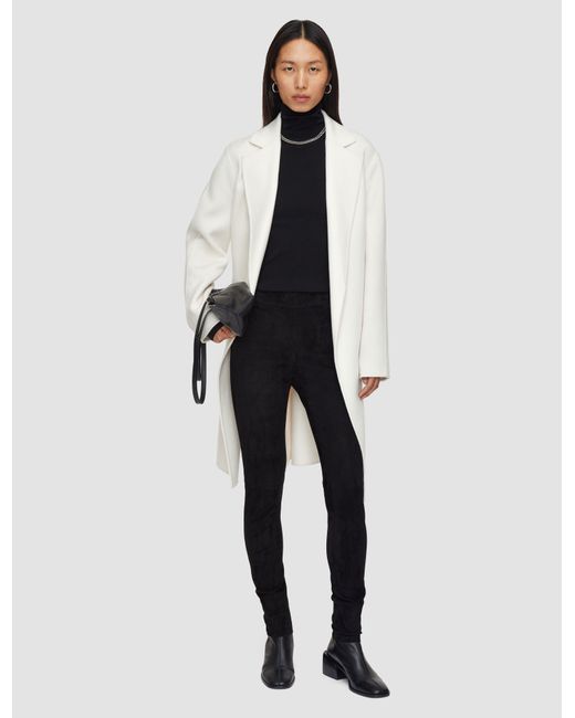 Joseph Black Suede Stretch Legging