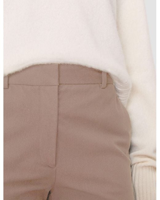 Joseph Natural Tafira Gabardine Stretch Trousers