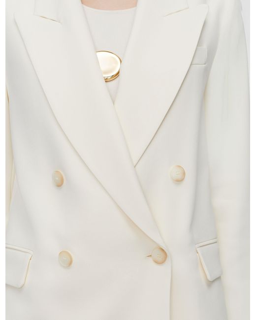 Joseph White Jaden Viscose Tailoring Jacket
