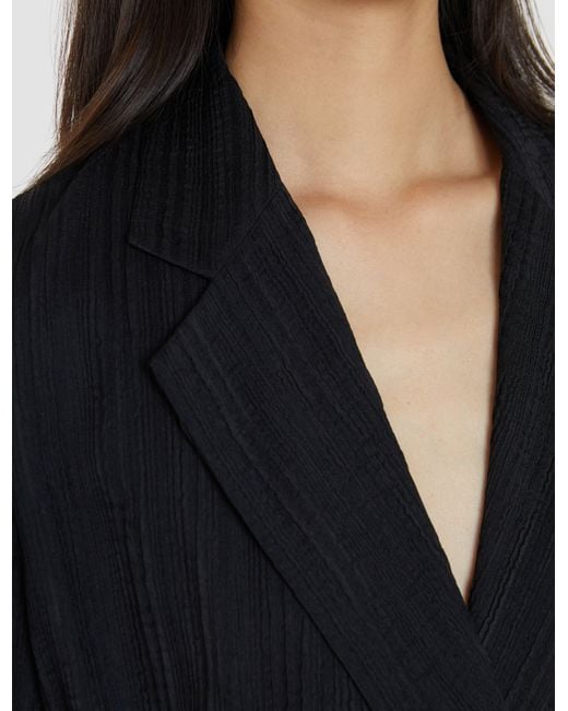 Joseph Black Amelot Pleat Jacquard Jacket